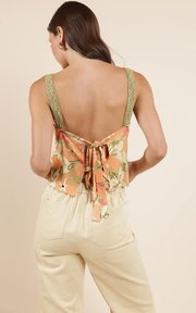 Lace Tieback Aperitivo Top
