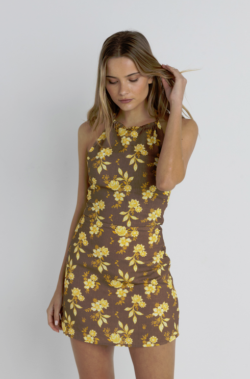 Annika Floral Mini Dress