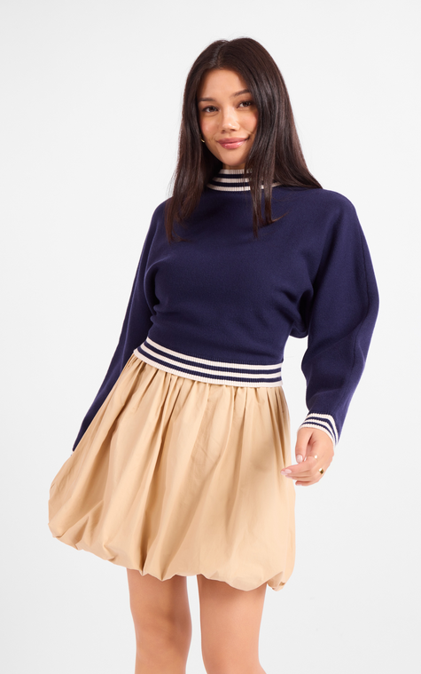 Navy Gameday Pullover Sweater