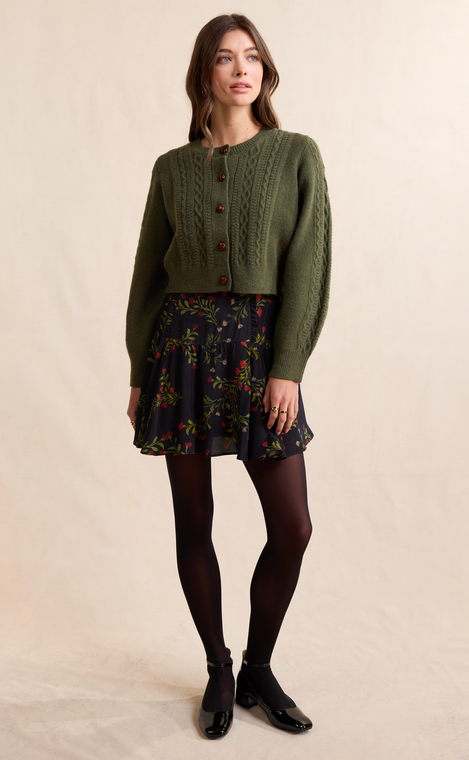 Vivienne Cable Knit Cardigan