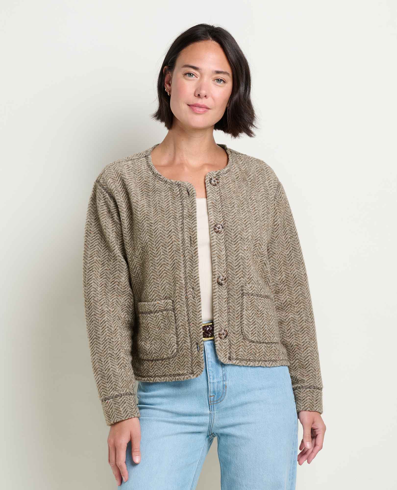 W's Cabinside Fleece-Honey Brown