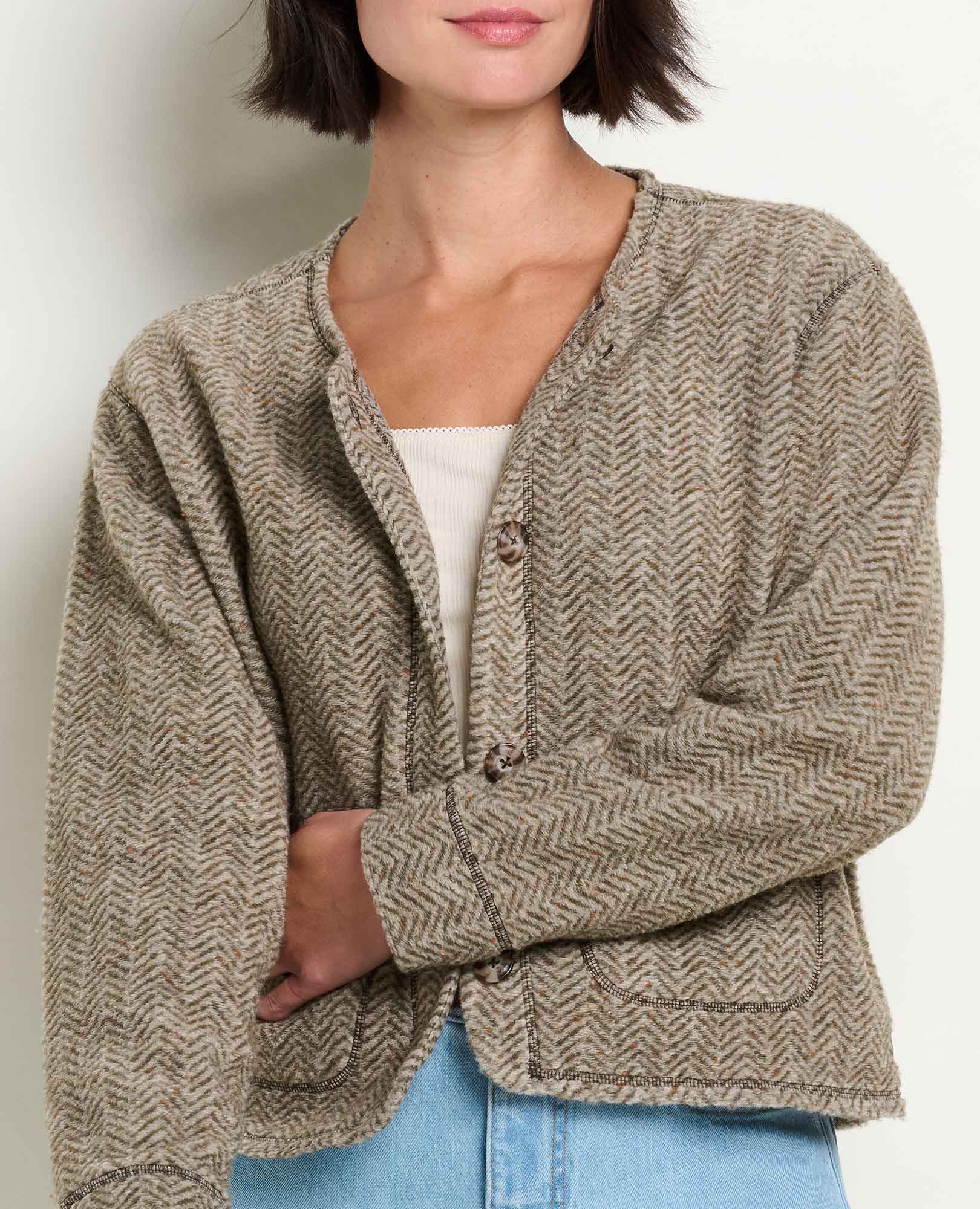 W's Cabinside Fleece-Honey Brown