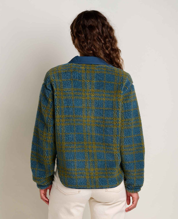 Toad & Co Jacket Ink Plaid