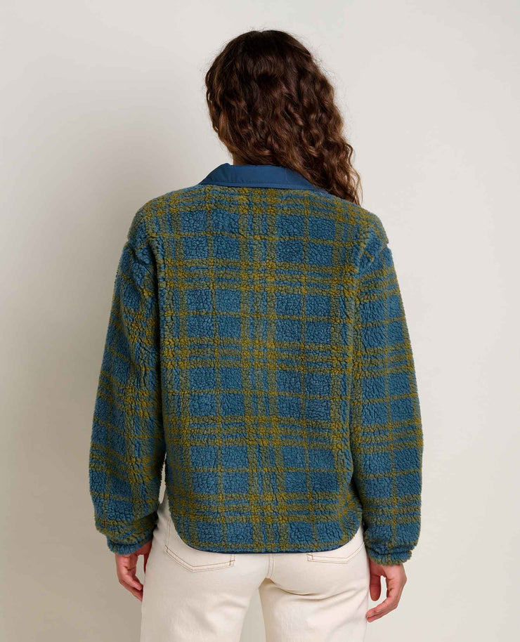 Toad & Co Jacket Ink Plaid