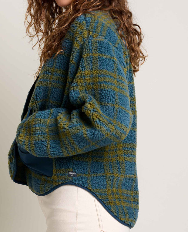 Toad & Co Jacket Ink Plaid