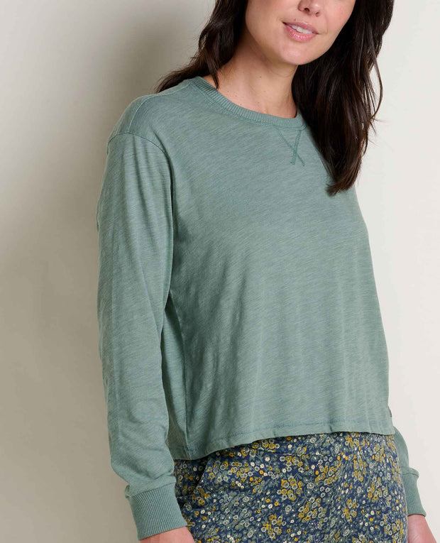 BOUNDLESS JERSEY LS TEE