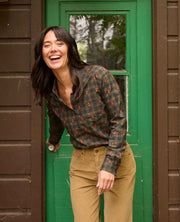 RE-FORM FLANNEL BOXY LS SHIRT