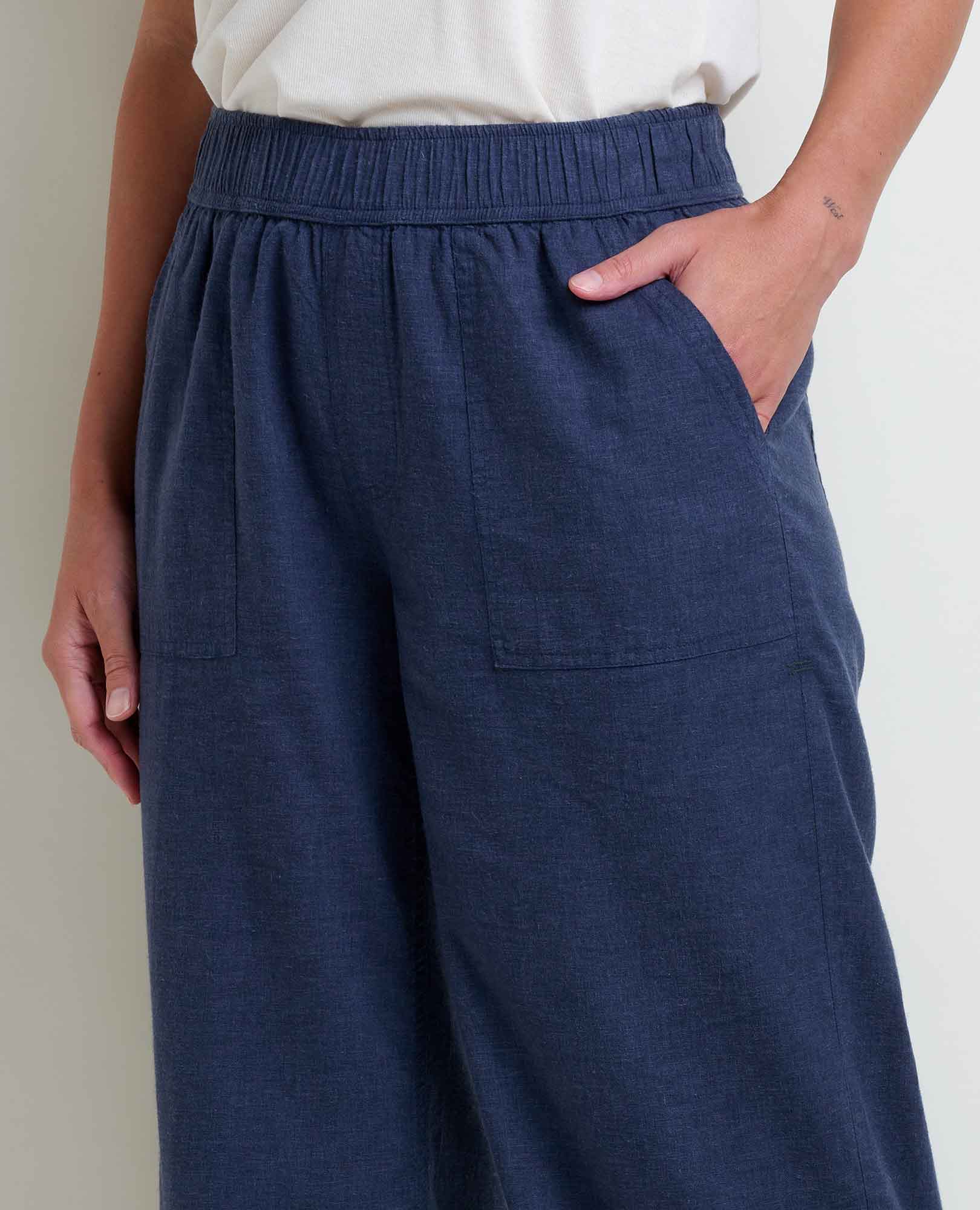 Toad & Co Wide Leg Hemp Pant