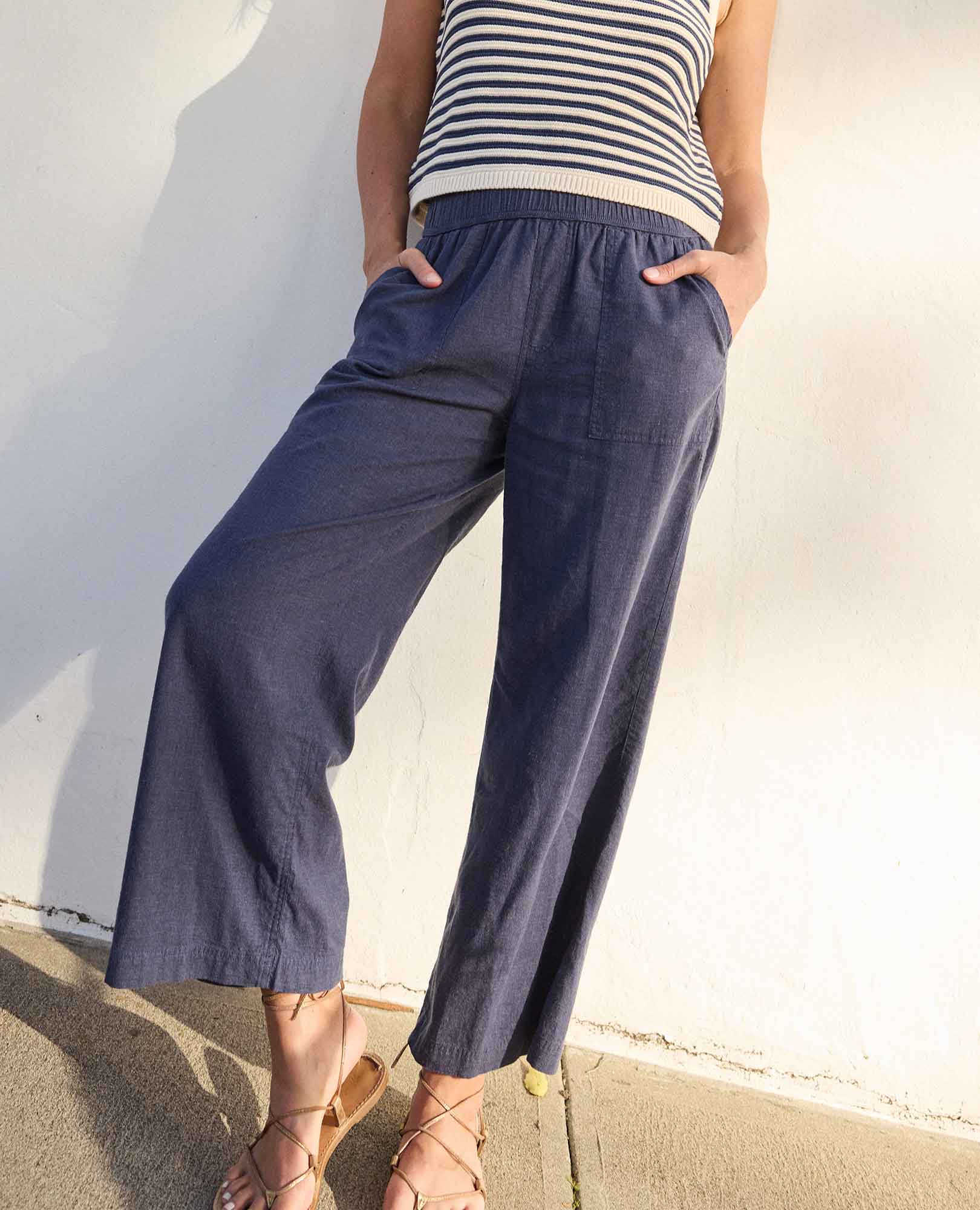 Toad & Co Wide Leg Hemp Pant