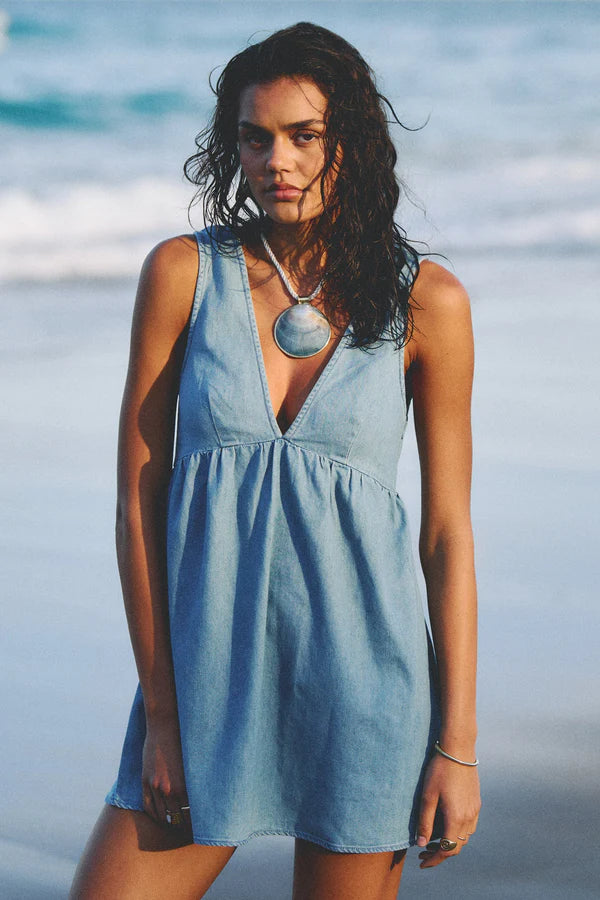 Rhythm Presley Denim Mini Dress