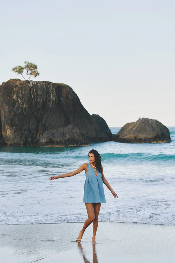 Rhythm Presley Denim Mini Dress