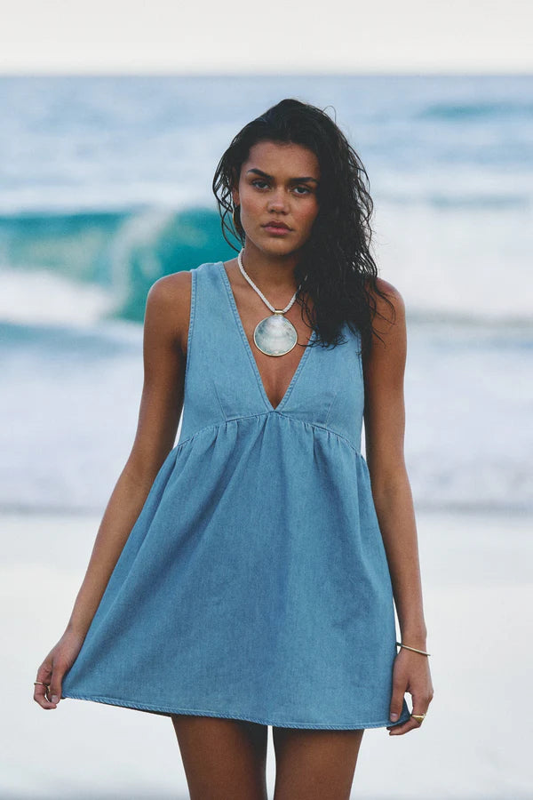 Rhythm Presley Denim Mini Dress