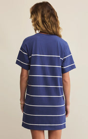 Sway Stripe Mini Tee Dress