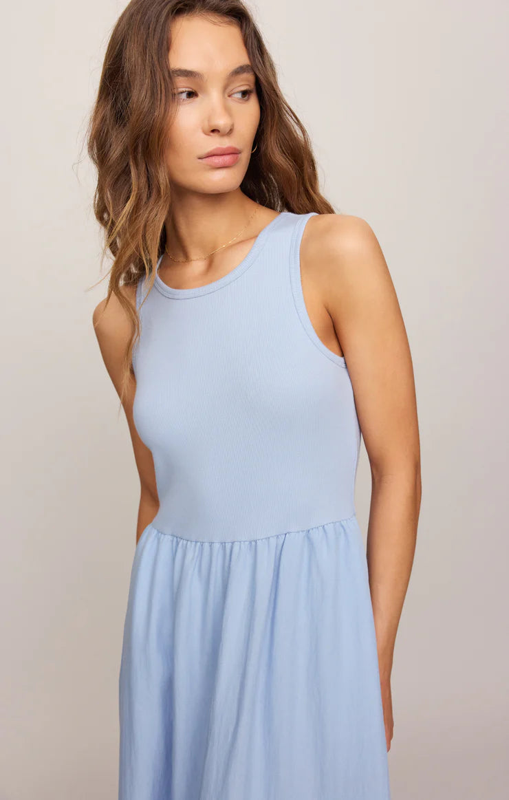 Z Supply Charlotte Rib Midi Dress