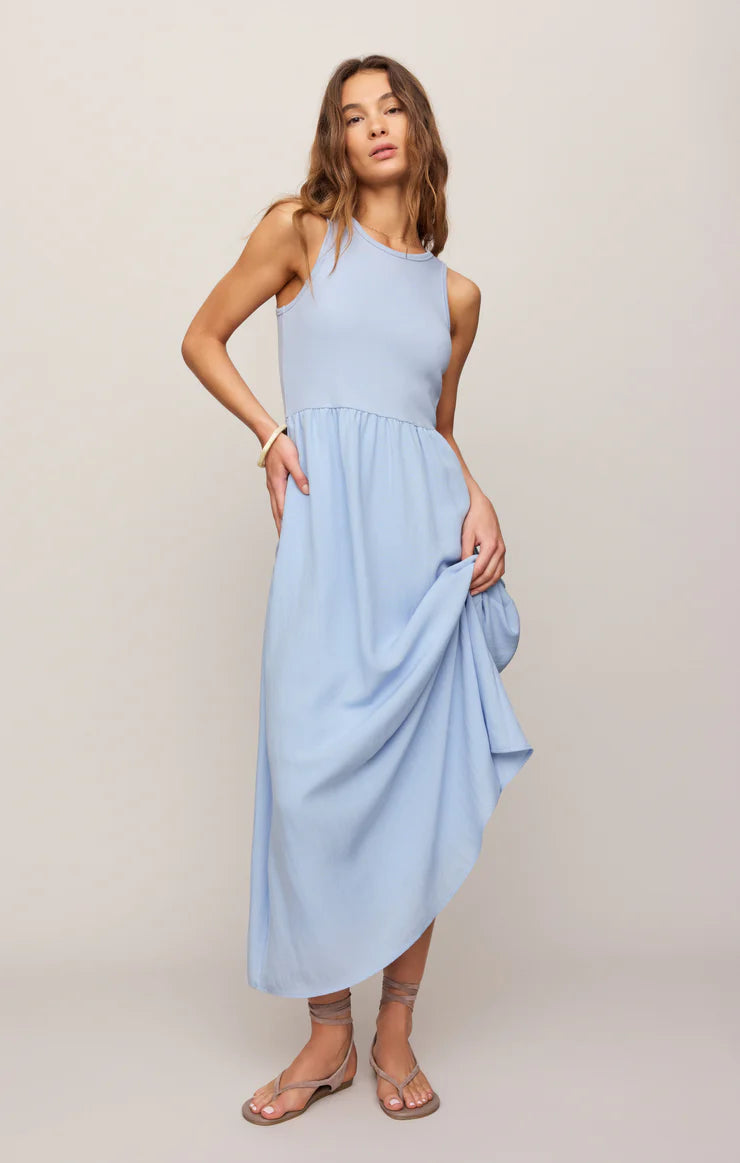 Z Supply Charlotte Rib Midi Dress