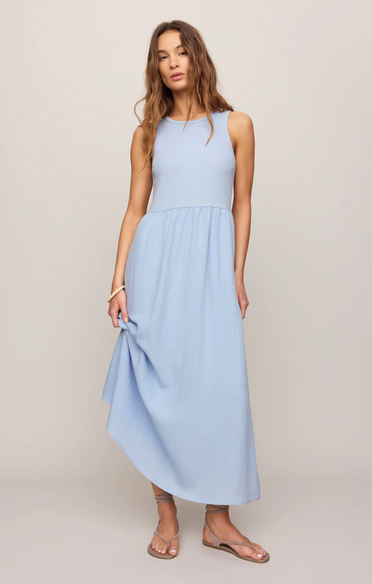 Z Supply Charlotte Rib Midi Dress
