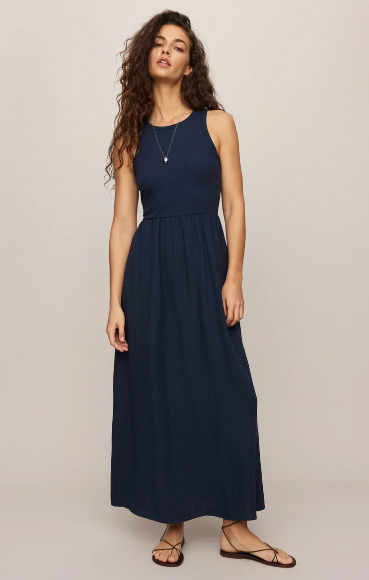 Z Supply Charlotte Rib Midi Dress