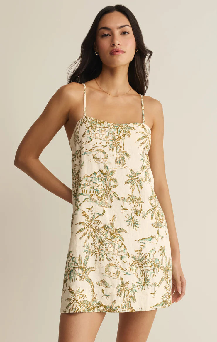 Z Supply Maude Tiki Tide Mini Dress