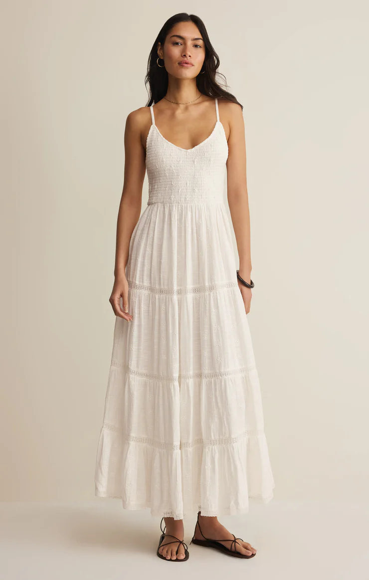 Z Supply Behati Eyelet Midi Dress
