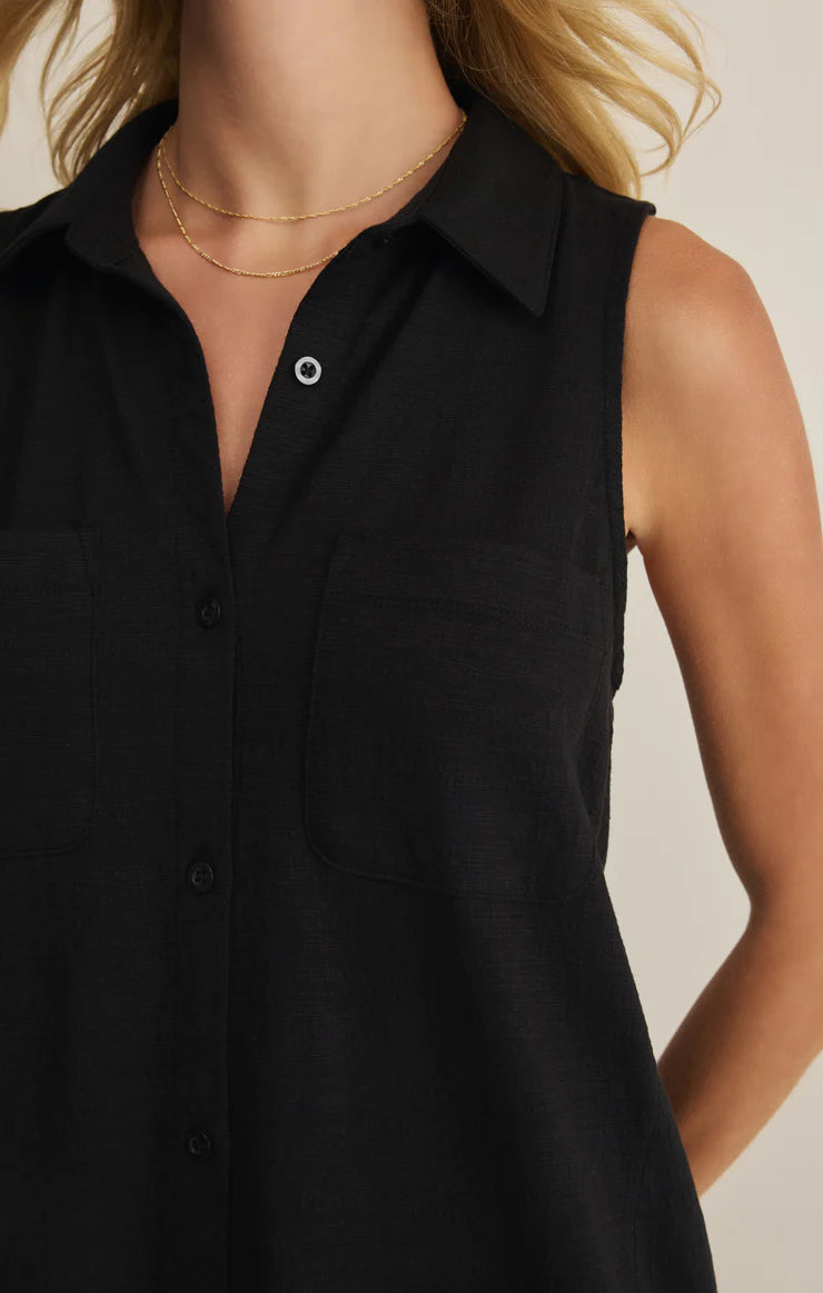 Z Supply New Light Textured Mini Dress