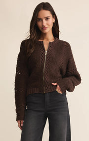 Sundance Zip-Up Sweater Jacket
