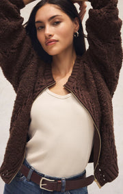 Sundance Zip-Up Sweater Jacket
