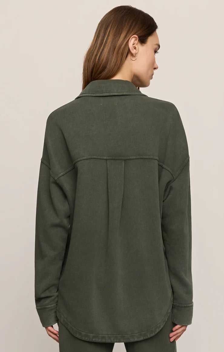 All Day Knit Jacket Classic Olive