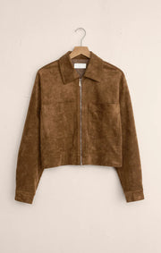 Heritage Faux Suede Jacket