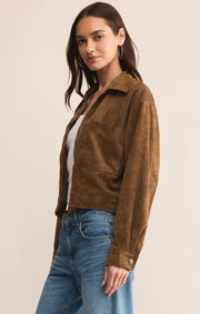 Heritage Faux Suede Jacket