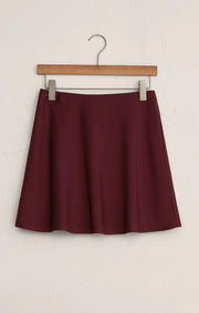 Chablis Satin Mini Skirt