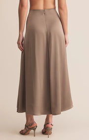 Northpointe Satin Midi Skirt
