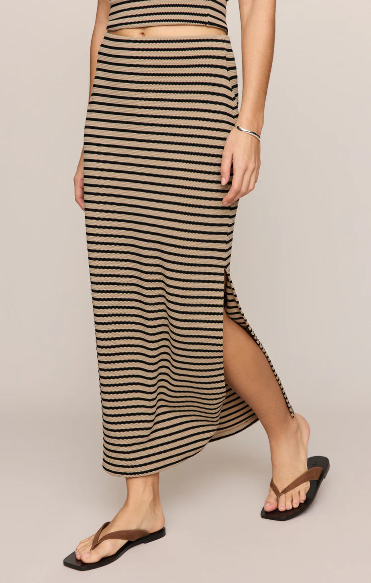 Z Supply Ainslie Stripe Midi Skirt
