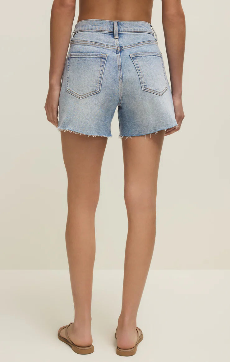 Z Supply Jonah Mid Rise Denim Short