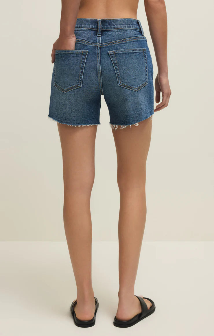 Z Supply Jonah Mid Rise Denim Short
