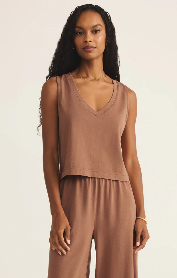 SLOANE V-NECK TANK