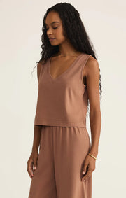 SLOANE V-NECK TANK