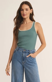 Jaidynn Whipstich Rib Tank