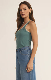 Jaidynn Whipstich Rib Tank