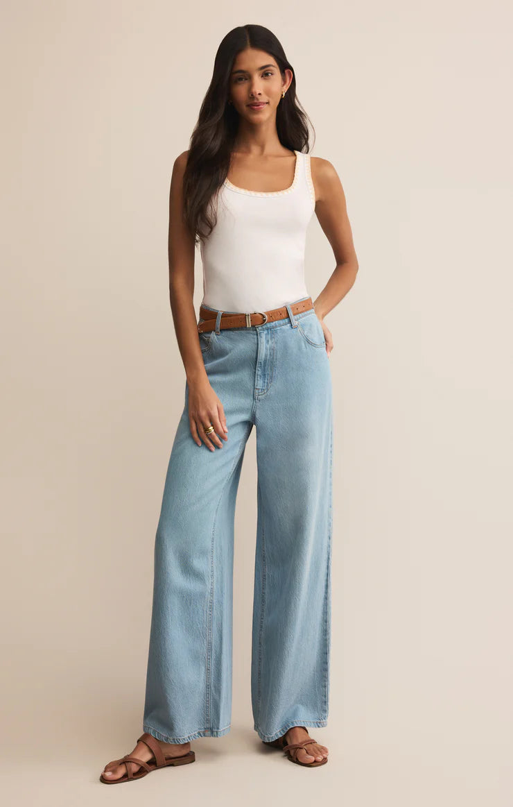 Jaidynn Whipstich Rib Tank