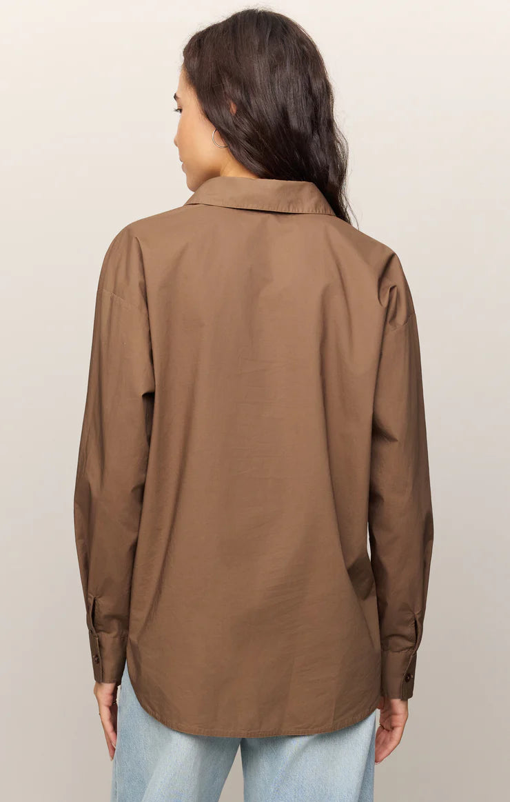 Z Supply Elevated Poplin Shirt