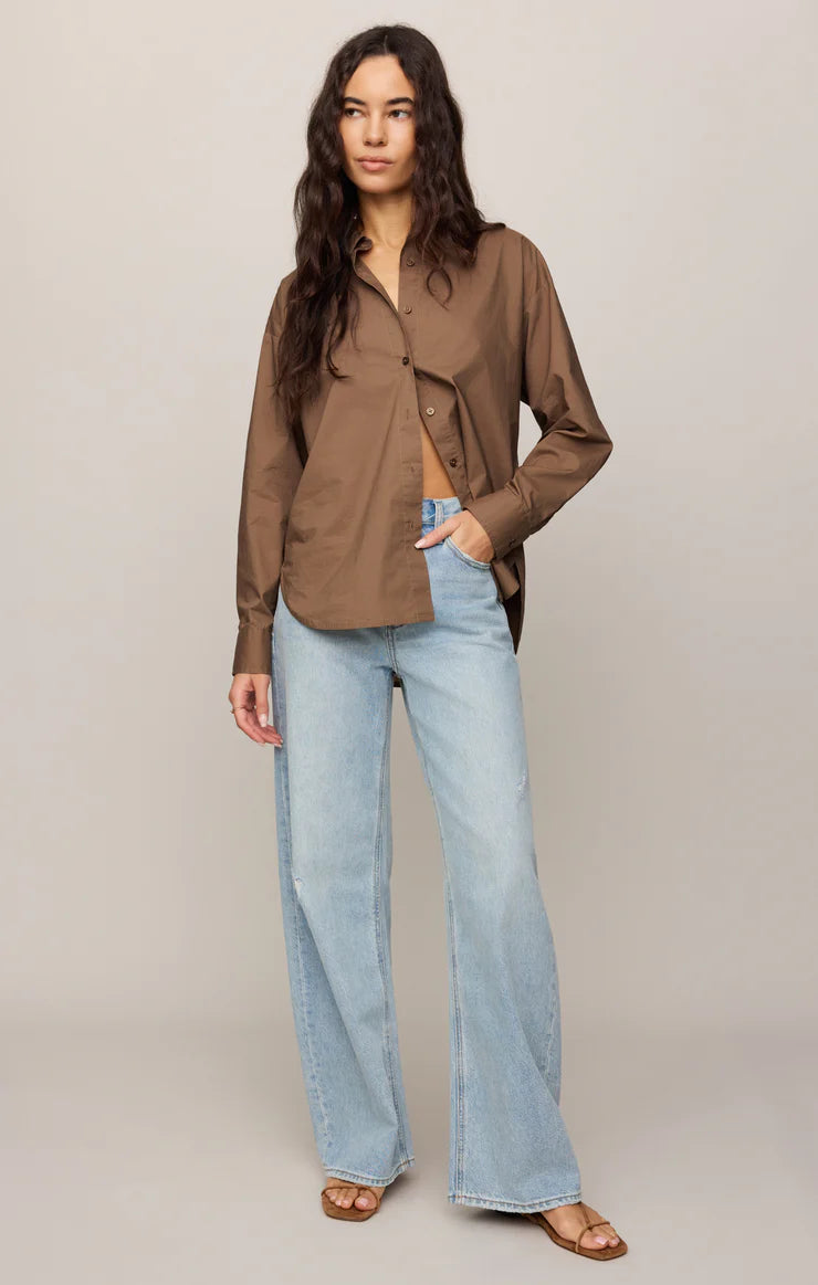 Z Supply Elevated Poplin Shirt
