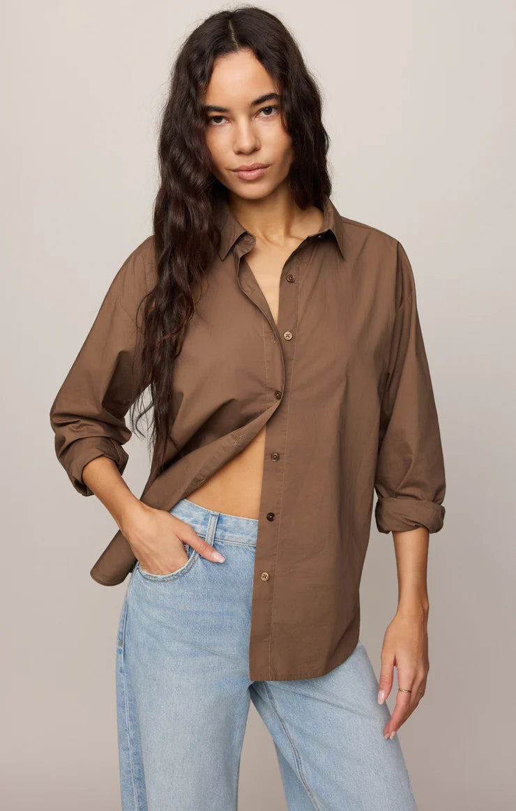 Z Supply Elevated Poplin Shirt