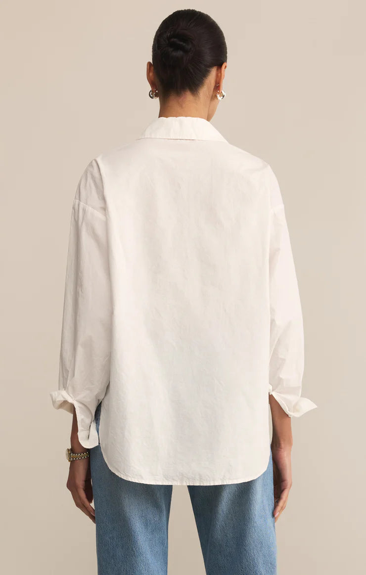 Z Supply Elevated Poplin Shirt