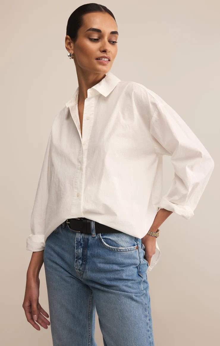 Z Supply Elevated Poplin Shirt