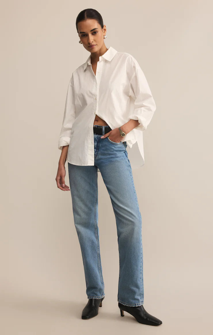 Z Supply Elevated Poplin Shirt