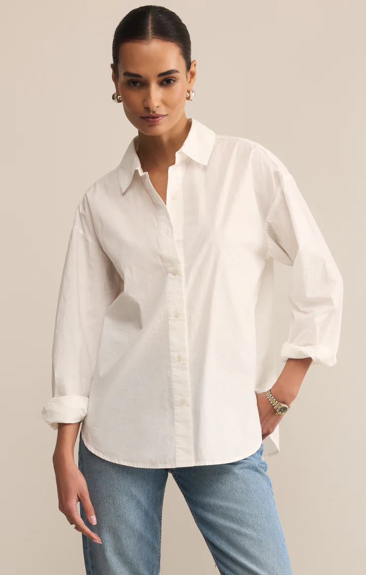 Z Supply Elevated Poplin Shirt