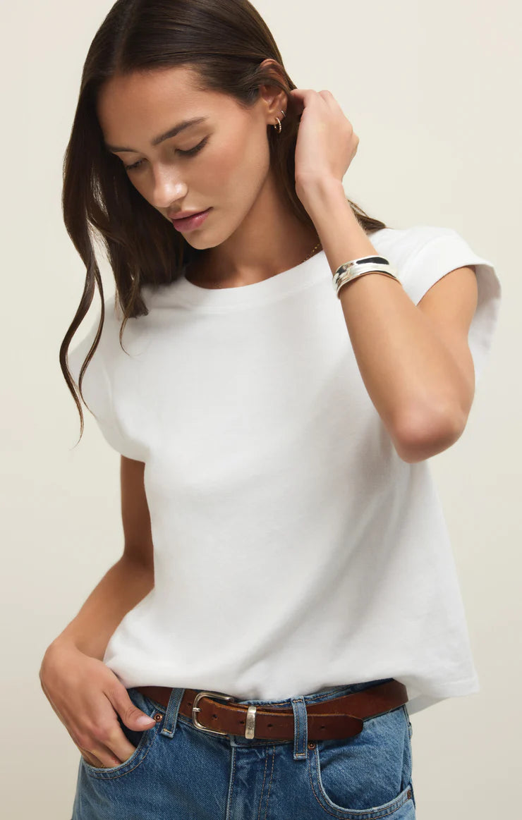 Z Supply Camino Cotton Jersey Tee