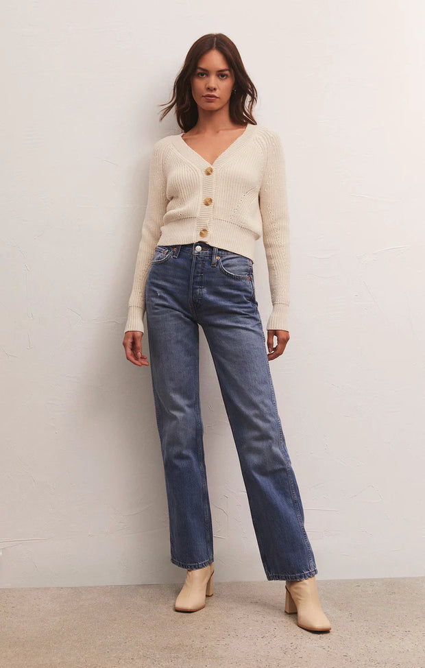 BRIT CROPPED CARDIGAN