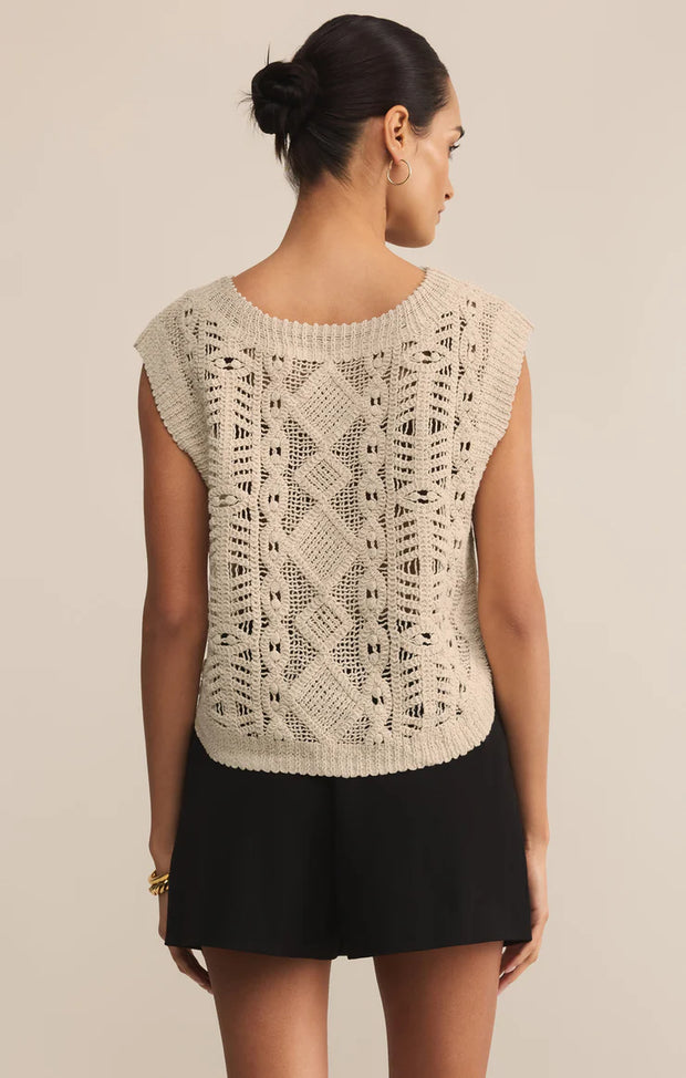 BAROQUE SWEATER TOP