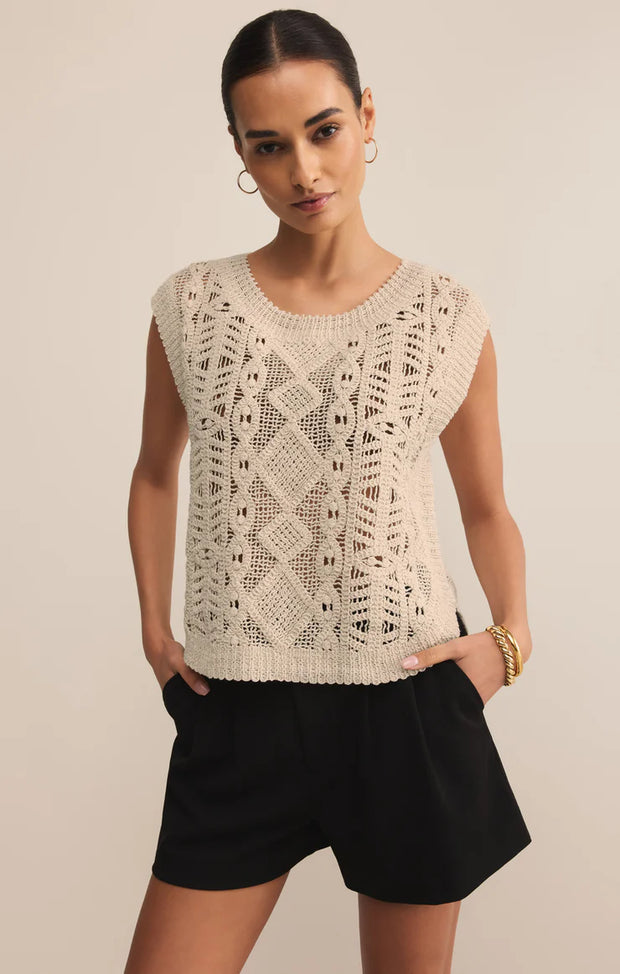 BAROQUE SWEATER TOP
